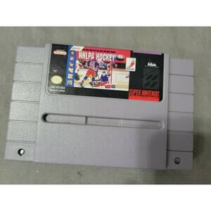 NHLPA Hockey 93 (Super Nintendo Entertainment System, 1992) UNTESTED Cartridge